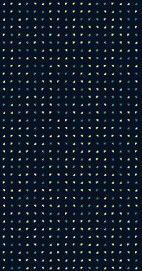 Soyut renkli yarım ton geometrik üretken sanat arka planı, vektör illüstrasyonu 