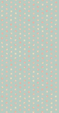 Soyut renkli yarım ton geometrik üretken sanat arka planı, vektör illüstrasyonu 