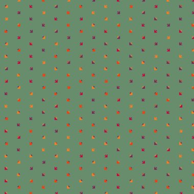 Soyut renkli yarım ton geometrik üretken sanat arka planı, vektör illüstrasyonu 