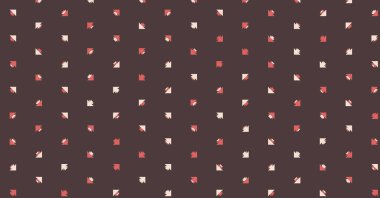 Soyut renkli yarım ton geometrik üretken sanat arka planı, vektör illüstrasyonu 