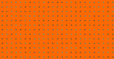 Soyut renkli yarım ton geometrik üretken sanat arka planı, vektör illüstrasyonu 