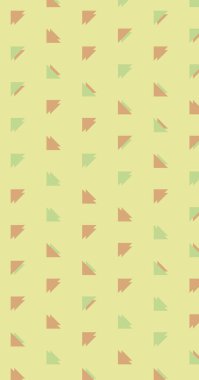 Soyut renkli yarım ton geometrik üretken sanat arka planı, vektör illüstrasyonu 