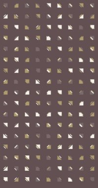 Soyut renkli yarım ton geometrik üretken sanat arka planı, vektör illüstrasyonu 