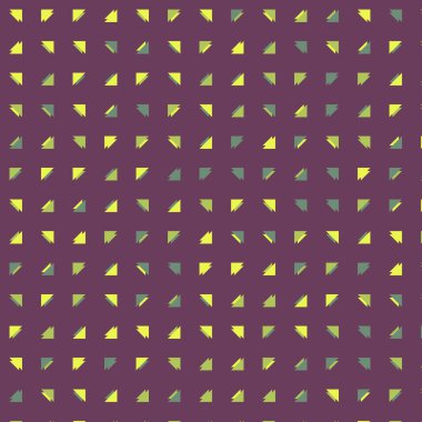 Soyut renkli yarım ton geometrik üretken sanat arka planı, vektör illüstrasyonu 