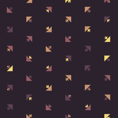 Soyut renkli yarım ton geometrik üretken sanat arka planı, vektör illüstrasyonu 