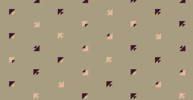 Soyut renkli yarım ton geometrik üretken sanat arka planı, vektör illüstrasyonu 