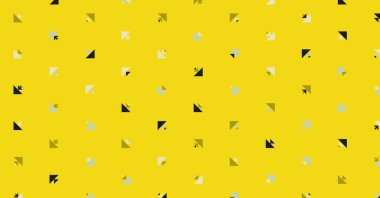 Soyut renkli yarım ton geometrik üretken sanat arka planı, vektör illüstrasyonu 