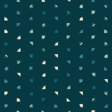 Soyut renkli yarım ton geometrik üretken sanat arka planı, vektör illüstrasyonu 