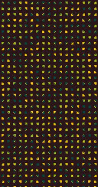 Soyut Renk Yarım Tonlama Noktaları üretken sanat arkaplanı çizimi