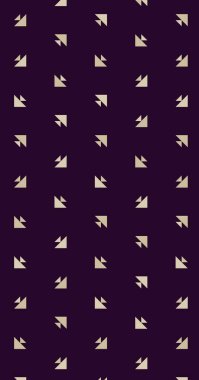 Soyut renkli yarım ton geometrik üretken sanat arka planı, vektör illüstrasyonu 