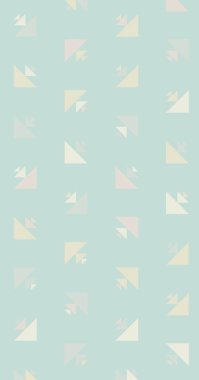 Soyut renkli yarım ton geometrik üretken sanat arka planı, vektör illüstrasyonu 