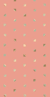 Soyut renkli yarım ton geometrik üretken sanat arka planı, vektör illüstrasyonu 