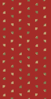 Soyut renkli yarım ton geometrik üretken sanat arka planı, vektör illüstrasyonu 