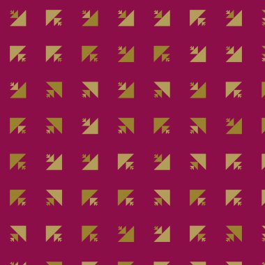 Soyut renkli yarım ton geometrik üretken sanat arka planı, vektör illüstrasyonu 