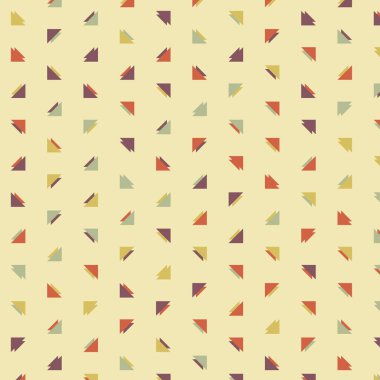 Soyut renkli yarım ton geometrik üretken sanat arka planı, vektör illüstrasyonu 