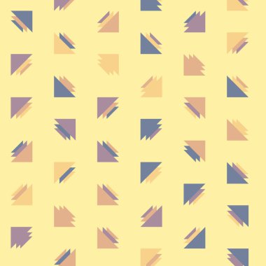 Soyut renkli yarım ton geometrik üretken sanat arka planı, vektör illüstrasyonu 