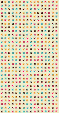 Soyut Renk Yarım Tonlama Noktaları üretken sanat arkaplanı çizimi