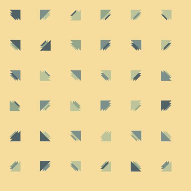 Soyut renkli yarım ton geometrik üretken sanat arka planı, vektör illüstrasyonu 