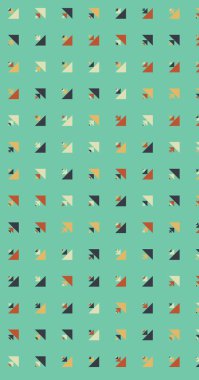 Soyut Renk Yarım Tonlama Noktaları üretken sanat arkaplanı çizimi