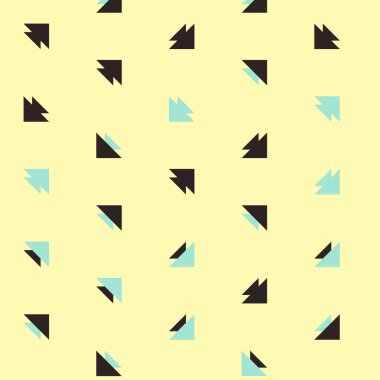 Soyut renkli yarım ton geometrik üretken sanat arka planı, vektör illüstrasyonu 