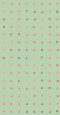 Soyut Renk Yarım Tonlama Noktaları üretken sanat arkaplanı çizimi