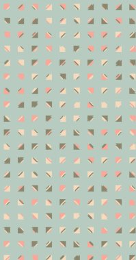 Soyut renkli yarım ton geometrik üretken sanat arka planı, vektör illüstrasyonu 