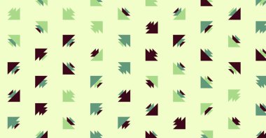 Soyut Renk Yarım Tonlama Noktaları üretken sanat arkaplanı çizimi