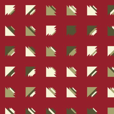 Soyut renkli yarım ton geometrik üretken sanat arka planı, vektör illüstrasyonu 