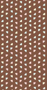 Soyut renkli yarım ton geometrik üretken sanat arka planı, vektör illüstrasyonu 