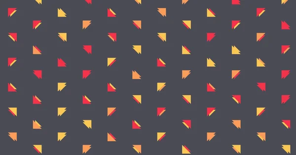 Abstrakt Färgglad Halvton Geometrisk Generativ Konst Bakgrund Vektor Illustration — Stock vektor