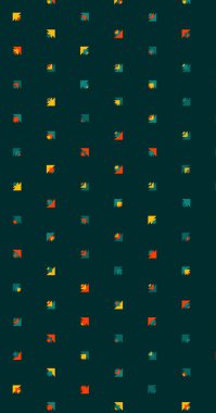 Soyut Renk üretken sanat arkaplan çizimi