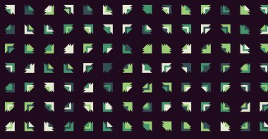 Soyut Renk Yarım Tonlama Noktaları üretken sanat arkaplanı çizimi