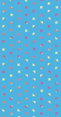 Soyut Renk Yarım Tonlama Noktaları üretken sanat arkaplanı çizimi