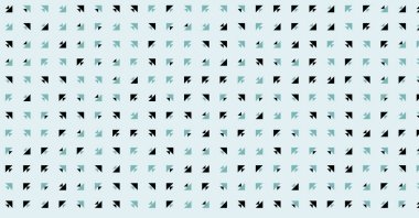 soyut renkli yarım tonlu noktalar üretken sanat arkaplan çizimleri