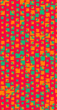 soyut renkli yarım tonlu noktalar üretken sanat arkaplan çizimleri