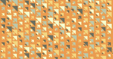 soyut renkli yarım tonlu noktalar üretken sanat arkaplan çizimleri