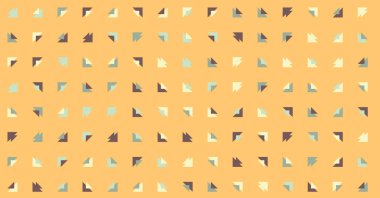 soyut renkli yarım tonlu noktalar üretken sanat arkaplan çizimleri