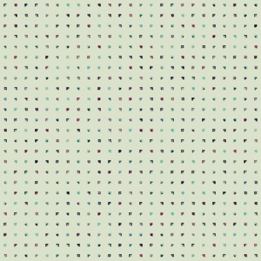 soyut renkli yarım tonlu noktalar üretken sanat arkaplan çizimleri