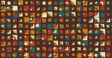 soyut renkli yarım tonlu noktalar üretken sanat arkaplan çizimleri