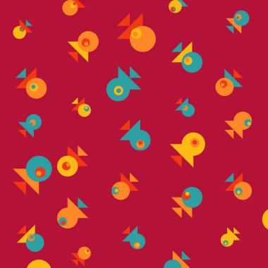 soyut renkli desen, sanat arkaplan illüstrasyonu