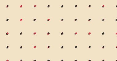 Soyut Renk Yarım Tonlama Noktaları üretken sanat arkaplanı çizimi