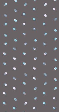 Soyut Renk Yarım Tonlama Noktaları, Üretken sanat arkaplanı çizimi