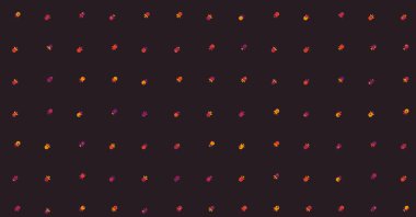 soyut renkli yarım tonlu noktalar üretken sanat arkaplan çizimleri