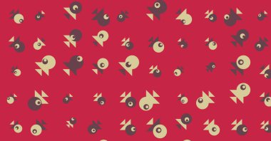 soyut renkli desen, sanat arkaplan illüstrasyonu