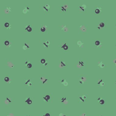 Soyut Renk Yarım Tonlama Noktaları üretken sanat arkaplanı çizimi