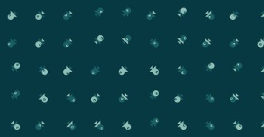 Soyut Renk Yarım Tonlama Noktaları üretken sanat arkaplanı çizimi