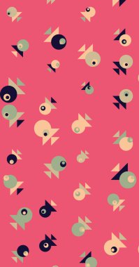 soyut renkli desen, sanat arkaplan illüstrasyonu