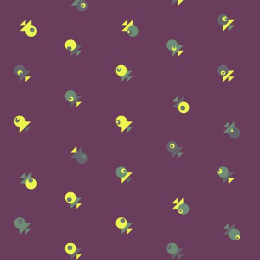 Soyut Renk Yarım Tonlama Noktaları, Üretken sanat arkaplanı çizimi