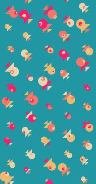 soyut renkli desen, sanat arkaplan illüstrasyonu