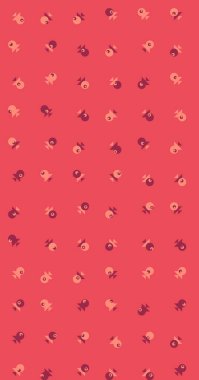 Soyut Renk Yarım Tonlama Noktaları üretken sanat arkaplanı çizimi